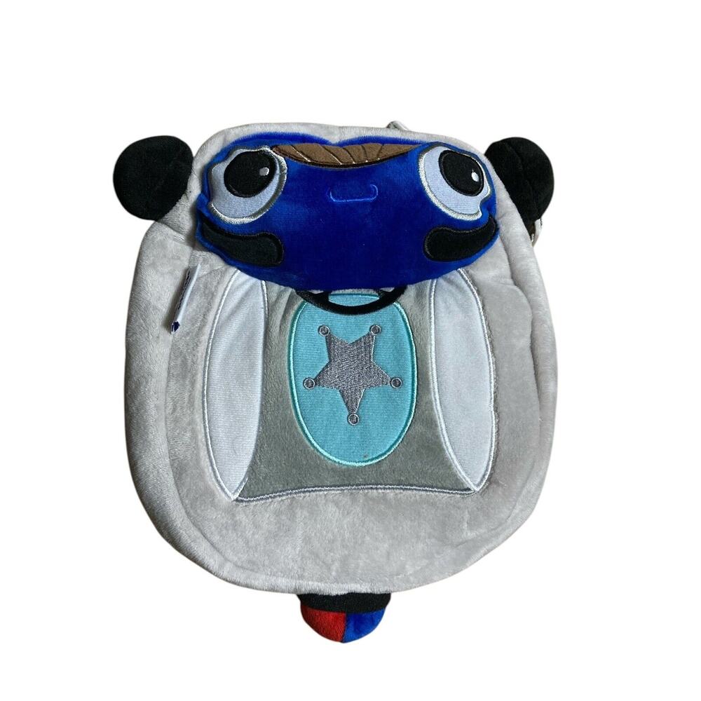 Little Tikes Toddler Child Backpack Harness Safety‎ Leash Plush Gray Puppy Dog